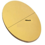 Gold Cake Boards Rounds, Cake Base, Circle Cardboard, Round Cake Boards Perfect for Cake Decorating(set 5 of 16*16 pack of 25 )