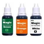 Special magic color pack of 3 orange white green Orange, White, Green (20 ml)