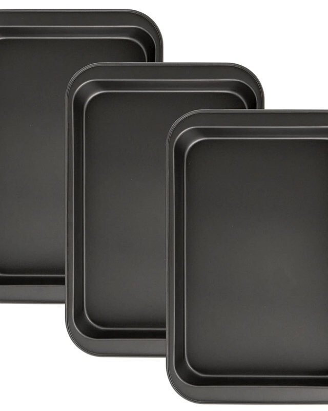 3 pack Non-Stick Baking Pan