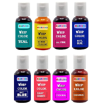 Marvino Whip Color Set Of 8 (Teal, Lux Pink, Lemon Candy, Royal Blue, Raspberry, NHY Blue, Orange, Fuschia)