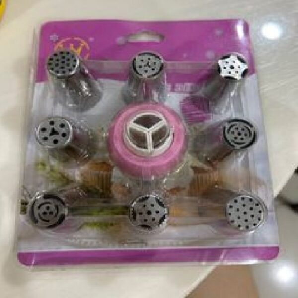 Cake Nozzle Set (8 pcs)