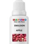 Marvino Emulsion Assorted 20ml Flavored Color for Cakes ice Creams Pastries(APPLE )