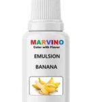 Marvino Emulsion Assorted 20ml Flavored Color for Cakes ice Creams Pastries (BANANA)