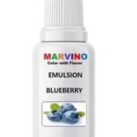Marvino Emulsion  20ml( Blue Berry ) Flavored Color for Cakes ice Creams Pastries .