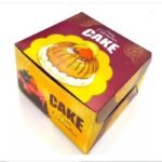 Cake Packaging Box 7*7*4 for 250g Cake (Random Design)