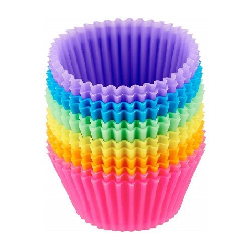 Cupcake-Mould-1.jpg Silicone Cupcake Mould (Pack Of 12) - Image 1