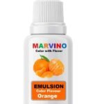 Marvino Emulsion (Orange ) Flavored for cakes icecreams pastries whipcreams Jellies 20 ml