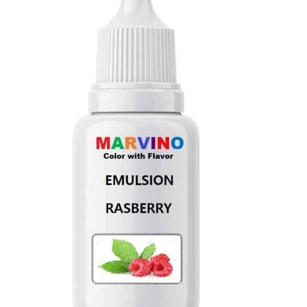 Marvino Emulsion Assorted 20ml Flavored Color for Cakes ice Creams Pastries (RASPBERRY)