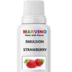 Marvino Emulsion Assorted 20ml Flavored Color for Cakes ice Creams Pastries  )(STRAWBERRY )