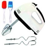High Speed Hand Mixer with 7 Speed (White)