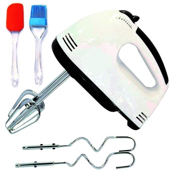 High Speed Hand Mixer with 7 Speed (White)