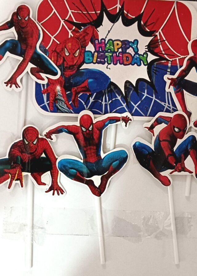 Cartoon Cake Topper For Birthday Party