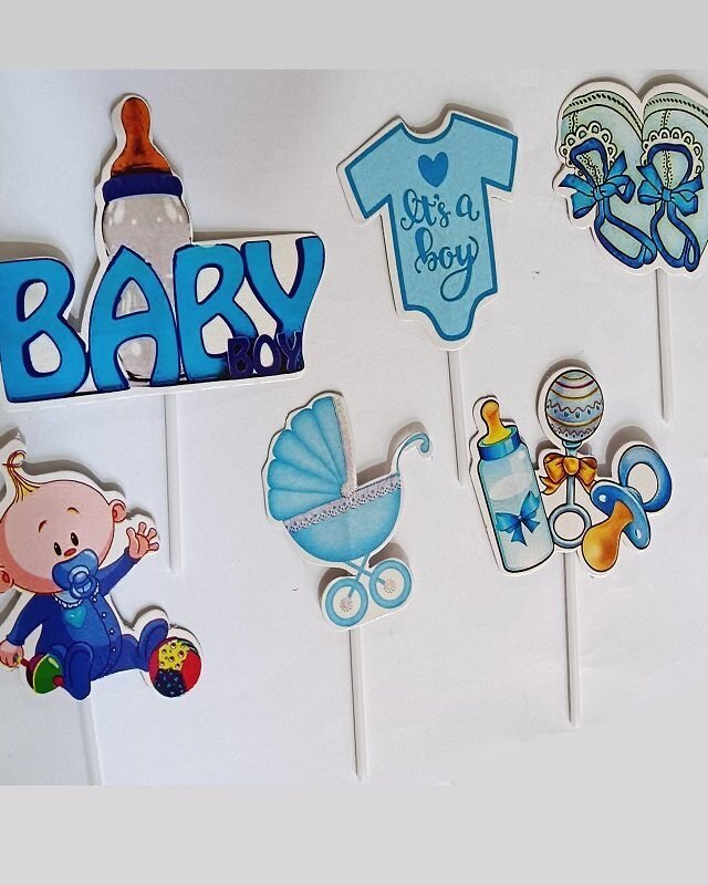 Baby Shaower Cake Topper For Cake Decoration