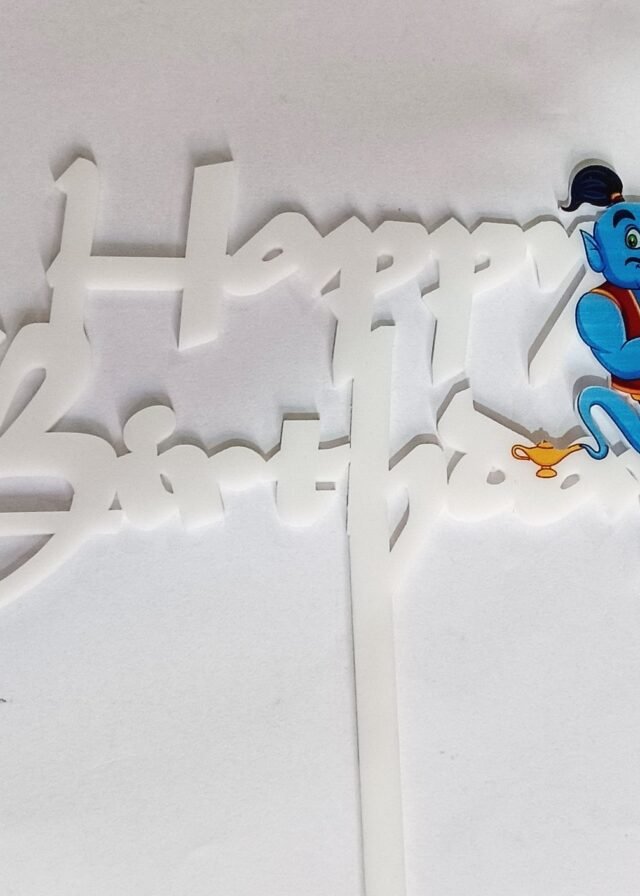 #6 Happy Birthday Aryalic Cartoon Cake Topper For Cake Decoration