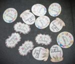 Happy Birthday Cupcake Tags
