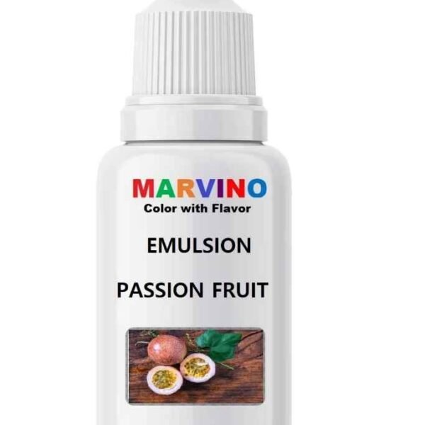 Marvino Emulsion (20ml Passion  Frout Flavored pack of 1) Flavored  for Cakes ice Creams Pastries