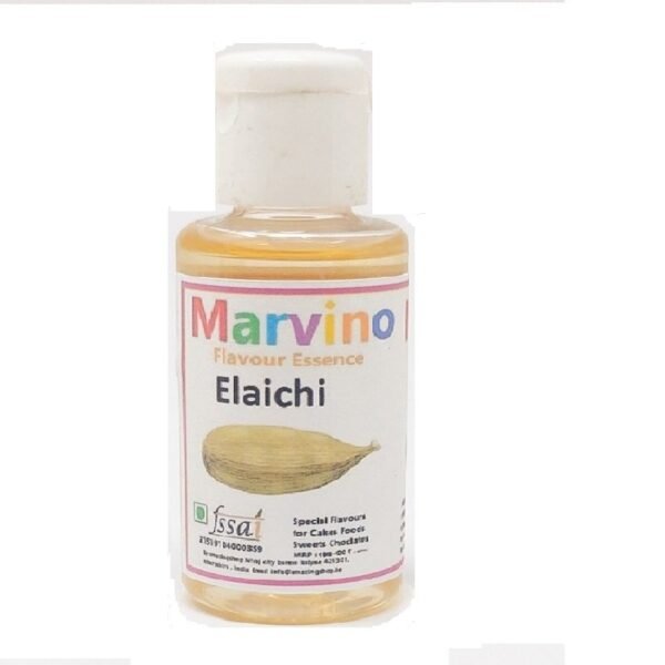 Marvino Elaichi Fruit Flavour Essence Extracts for Cakes Whip-Creams Sweets Choclates and Icecreams  Liquid Food Essence  (20 ml)