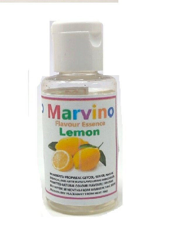 Marvino Specials Cake Essence for Cake Pastries (LEMON Flavor)20 ML