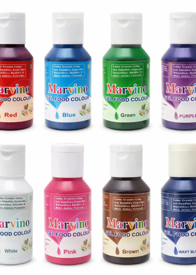 Marvino gel food colors