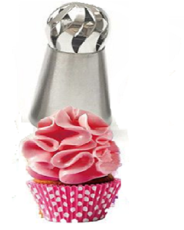 Ball Shape Icing Piping Nozzles Cake Decorating Tool Pastry Cream Spout for Baking