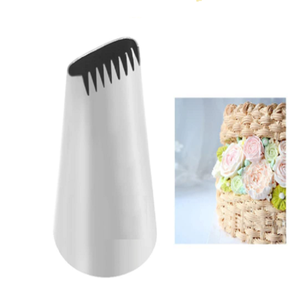 Icing Piping Nozzel For decorating cakes, cupcakes, pies and biscuits.(PACK OF 1)