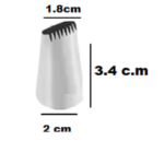 Icing Piping Nozzel For decorating cakes, cupcakes, pies and biscuits.(PACK OF 1) - Image 2