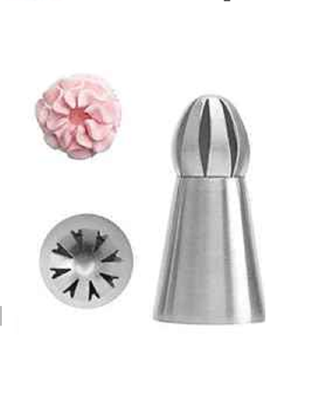 Ball Shape Icing Piping Nozzles Cake Decorating Tool Pastry Cream Spout for Baking
