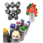 Cake Decorating Nozzle Set of 12 pcs - Image 3