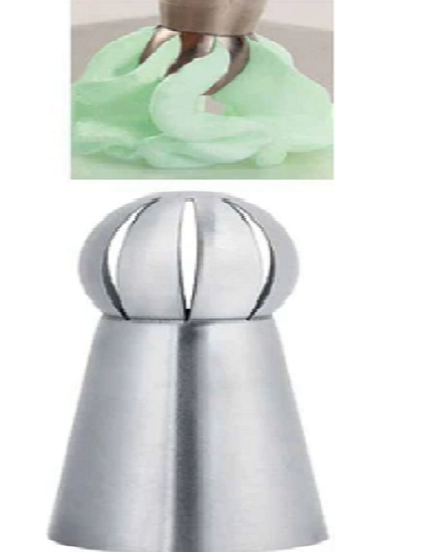 Ball Shape Icing Piping Nozzles Cake Decorating Tool Pastry Cream Spout for Baking