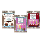Marvino chocolate cake premix, vanila cake premix with red velvet premix