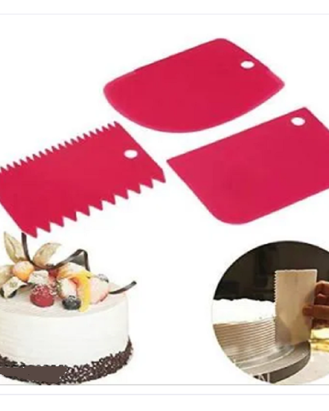 Cake Scraper 3pcs