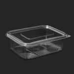 Rectangular Teacake Plastic Containers Box 800gm (Pack of 25)