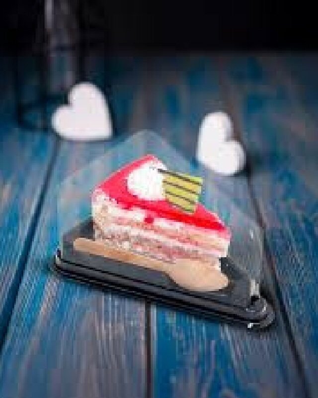 10pcs Triangle Cake Container