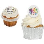 Happy Birthday Cupcake Tags - Image 3