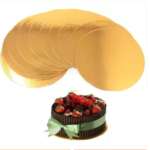 Gold Cake Boards Rounds, Cake Base, Circle Cardboard, Round Cake Boards Perfect for Cake Decorating(10*10 BASE SET OF 25))