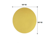 Gold Cake Boards Rounds,Cake Base, Circle Cardboard, Round Cake Boards Perfect for Cake Decorating(10*10 SET OF 10)