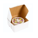 Cake Packaging Box 8*8*4 for 500g Cake (Random Design Set of 25 )