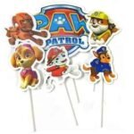 Paper Cake Topper P Cake Topper (pack of 6)