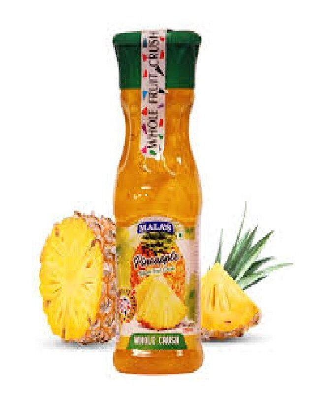 Mala's Pineapple Crush syrup (250 ml)