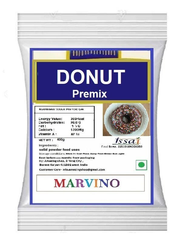 Your Baking with Premium Donut Premix 400G