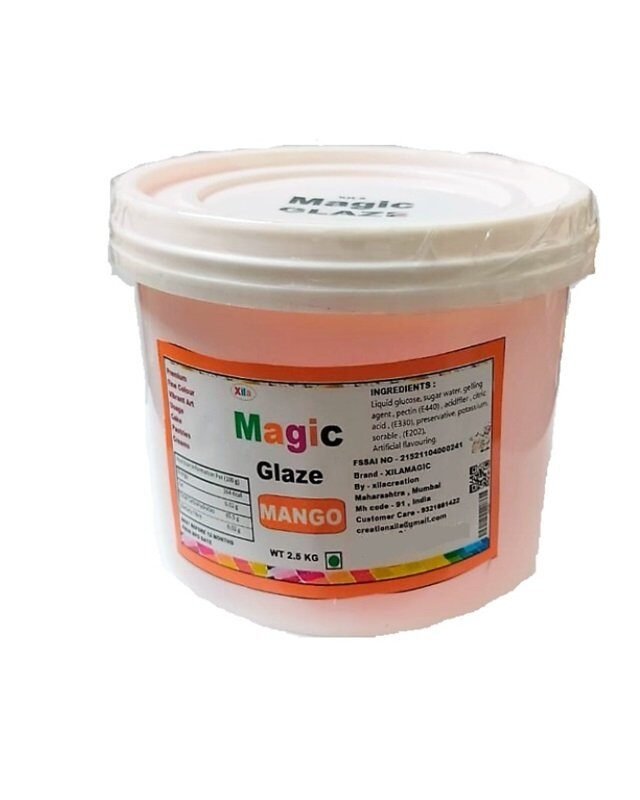 Mango Glaze 2.5 Kg For Cake
