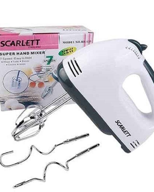 High Speed Electric Scarlett Egg/Cream Beater/Hand Mixer