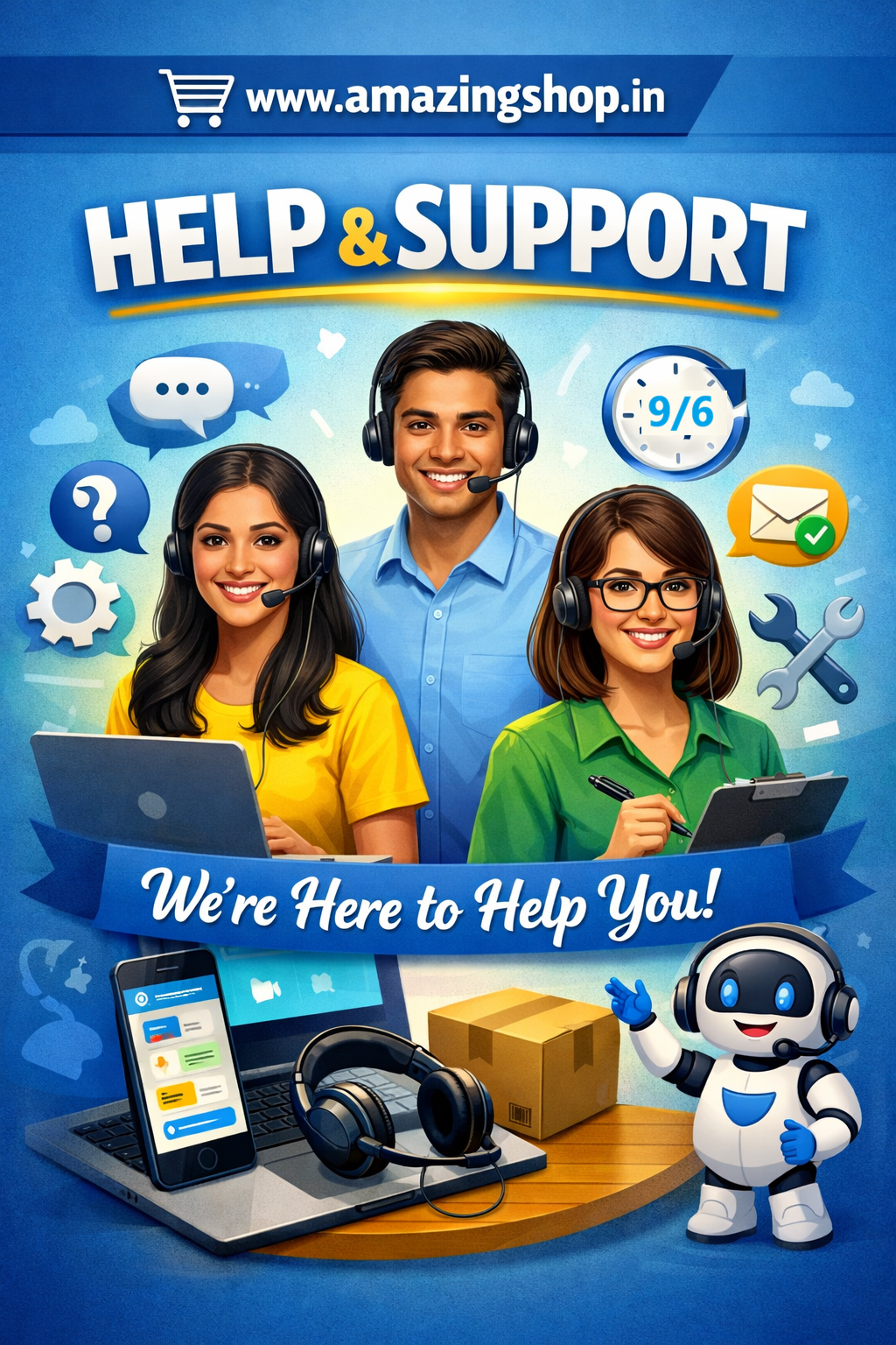 help support amazingshop.in