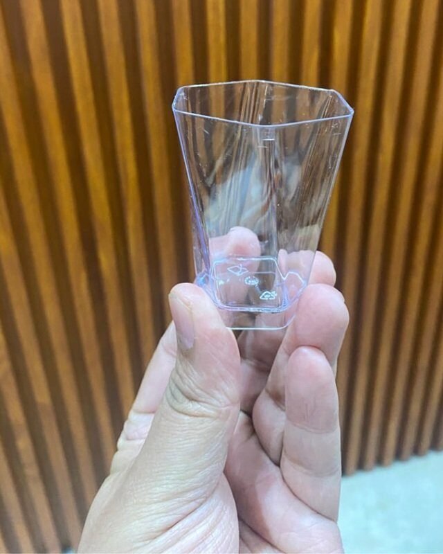 10pcs Mousse Hexa Shots Glass (60 ml)