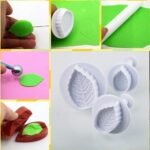 Leaf Shaped Cake Plunger (3 pcs) - Image 2