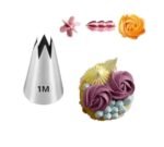 (1 M) Nozzle Flower Shape for Cake Decorating