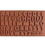 Silicone Chocolate Mould Alphabet Shape for Birthday Cake Decoration(pack of 1)