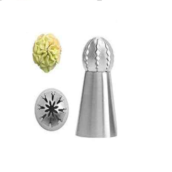 Ball Shape Icing Piping Nozzles Cake Decorating Tool Pastry Cream Spout for Baking