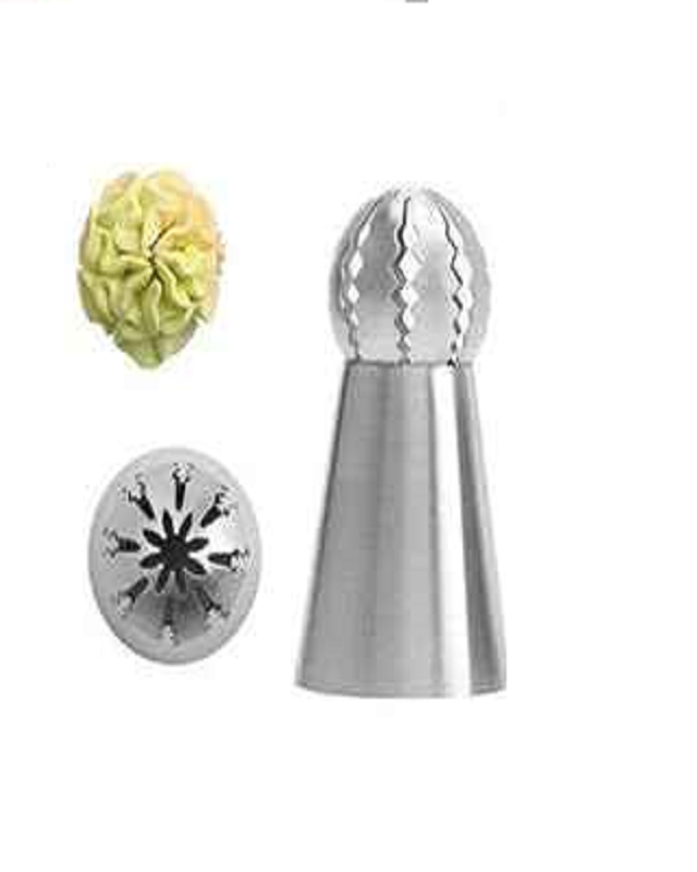 Ball Shape Icing Piping Nozzles Cake Decorating Tool Pastry Cream Spout for Baking