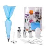 Baking Decorative icing Nozzle Set with flower scissor and holder